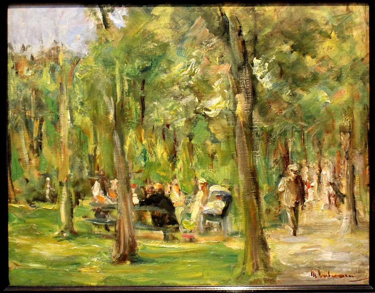 Passeggiata nel Tiergarten - Lipsia, Museo delle Belle Arti